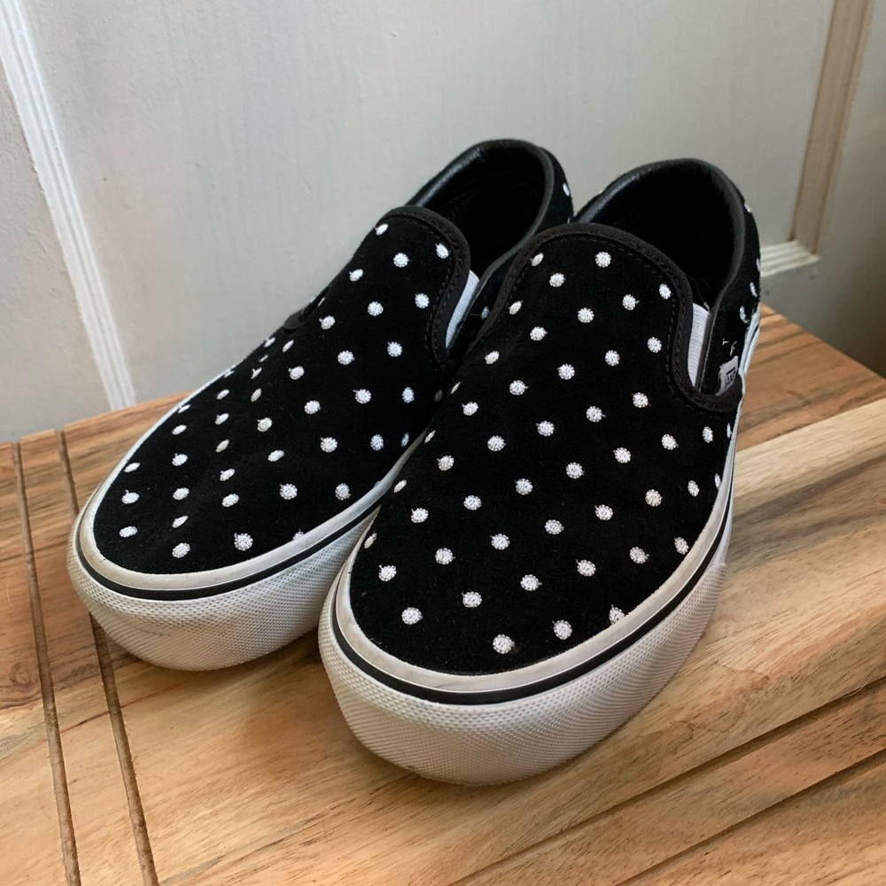 Classic Vans Polka Dot Slip-ons